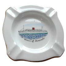 Queen of Bermuda Cruise Ship Ocean Liner Collectible Ashtray Salisbury E... - $15.95