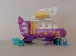 2019 Polly Pocket Micro Pollyville Airplane Figure Playset - $15.79