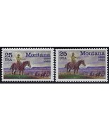 2401 - Scarce Multiple Color Shift Error / EFO &quot;Montana&quot; Mint NH - $23.23 CAD