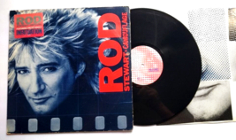 Rod Stewart Camouflage Vinyl LP Record Album 1984 Pop Hype Sticker Infatuation - £17.90 GBP