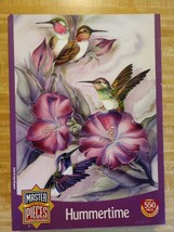 Puzzle Art by Jody Bergsma Master Pieces 550 pc Title Hummertime, Hummingbirds  - £20.44 GBP