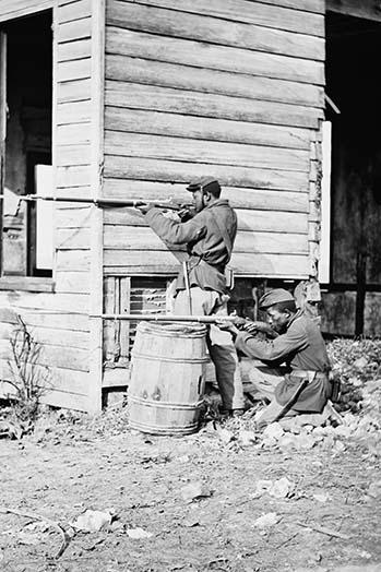 Primary image for Dutch Gap, Virginia. Picket station of Colored troops near Dutch Gap canal