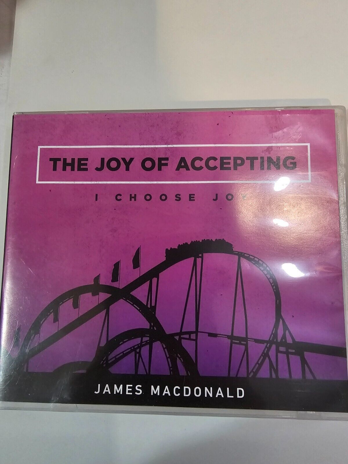 James MacDonald - &quot;Joy of Acceptance&quot; CD Audio Book Very Good Condition - $4.95