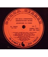The Decca Stereo Demonstration Record- Adventures In Stereo LP [Vinyl] D... - £7.75 GBP