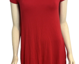 PIKO 1988 Women&#39;s Tee Shirt Dress Red XS - $18.99