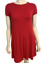 PIKO 1988 Women&#39;s Tee Shirt Dress Red XS - £15.12 GBP