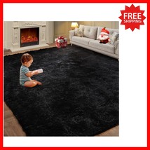 Fluffy 5&#39; x 7&#39; Fuzzy Area Rug - Modern Anti-Skid Design for Cozy Living ... - $45.58