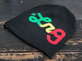 LRG Lifted Research Group Rasta/Black/Green Beanie Hat Unisex OS - £14.67 GBP