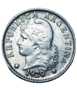 Argentina 5 Centavos, 1929~Free Shipping #A52 - £3.67 GBP