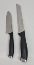 2 VTG JA Henckels International Silver Cap Stainless Steel Kitchen Knife Lot - £19.16 GBP