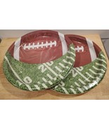 2 Pkgs-Large 11.5&quot; Football Themed Paper Plates - 8 count x2 - Hot or Co... - £7.65 GBP