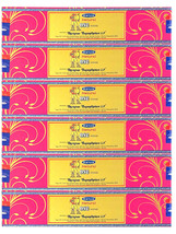 Satya Natural Rose Incense Sticks - Pack of 6 Hand Rolled Incense Stick 15g - $15.43