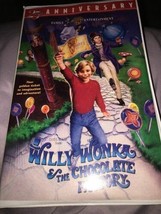 Willy Wonka and the Chocolate Factory 1996 VHS Tape 25th Anniversary 14546 - £11.89 GBP
