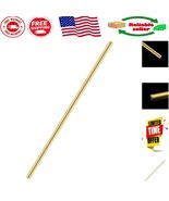 3/8 Inch Diameter Brass Round Rod - Golden 14 Inch Bar Stock for Model M... - $350.61 MXN