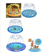 Splash Pad Sprinklers &amp; Shade Pools For Toddlers &amp; Kids Pick From Items ... - £15.78 GBP