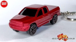 Rare!! Key Chain Maroon Dodge Ram Black Rims Tinted Glass Custom Limited Edition - £27.96 GBP