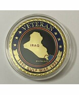 5 PCs  LOT  Gulf War  IRSQ Veteran Challenge - Proud Veteran 1990-1991 - $58.41