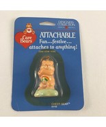 Care Bears Cheer Bear Attachable Key Ring Zipper Vintage 1985 American G... - $37.84 CAD
