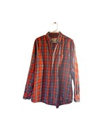 Eddie Bauer Plaid Button-Up Shirt Men’s Medium Cotton Long Sleeve - €23,96 EUR