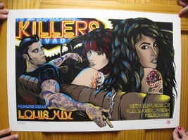 The Killers Poster November 2007 Rod Laver Arena Melbourne - $134.99