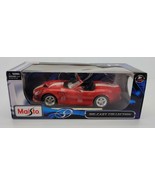 Shelby Series 1 Red with White Stripes 1:18 Diecast Model Car by MAISTO ... - £33.48 GBP