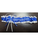 Remove Before Flight Pilot Aviation Wedding Garter Personalized - $15.00