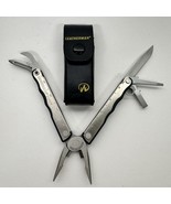 Leatherman Kick Multi-Tool W/ Leather Sheath EUC Vtg - €38,12 EUR