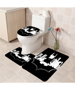 3Pcs/set Batman 10 Bathroom Toilet Mat Set Anti Slip Bath Mat decorative - $33.29+