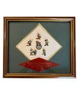 Disney Pin Set Framed Commemorating the 5th Annual Official Disneyana Co... - £37.36 GBP