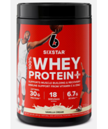100% Whey Protein Powder Plus, 30g Protein, Vanilla Cream, 1.81 lbs BB:S... - $447.78 MXN