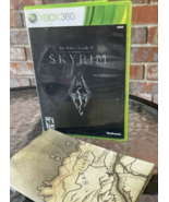 Skyrim Xbox 360, The Elder Scrolls V: 2011 Includes Full Size Map &quot;MINT&quot; - $16.08 CAD