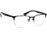 Ray-Ban Men&#39;s Eyeglasses RB 6428 2995 Black Half Rim Frame 54[]19 145 - $99.99