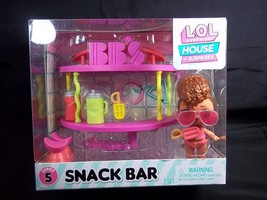 LOL Surprise! House Snack Bar with Rip Tide doll NEW - £20.93 GBP