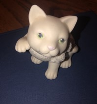 Dept 56 Snowbabies Easter 1999 Cat Figurine - $269.20 MXN