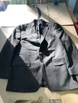 Haggar Blazer Jacket Coat 40r Brown Striped - £18.55 GBP