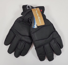 Men&#39;s Black WeatherBeaters Thinsulate Waterproof Winter Gloves - Size L/XL - £11.32 GBP