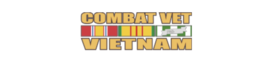 6&quot; us military combat veteran vietnam bumper sticker decal usa made - $26.99