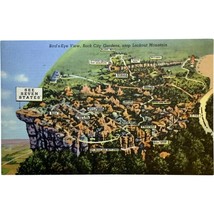 Vintage Postcard, Rock City Gardens, atop Lookout Mountain - £7.85 GBP
