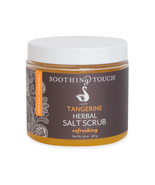 Soothing Touch Herbal Salt Scrub, Tangerine, 20 Oz. - £19.16 GBP