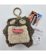 Fuggler Plush Clip-On Keyring Scaresome 4” Funny Ugly Monster Toy Collec... - $23.36 CAD