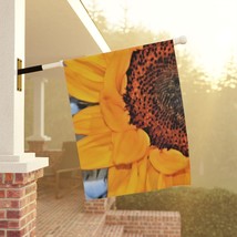 Decorative House Flag Size 24.5&#39;&#39; × 32&#39;&#39; Sunflower House Flag - £29.70 GBP