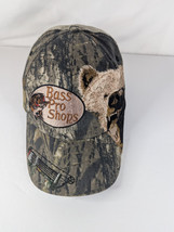 Y2k Bass Pro Shops Camo Bow Hunting Bear Hat LIMITED EDITION - $124.99