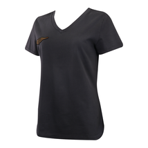 Harley-Davidson Women&#39;s T-Shirt Navy Grey HD Eagle Wings V-Neck S/S (S29) - £15.07 GBP