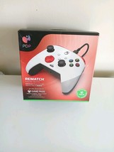 PDP Rematch Wired Controller Microsoft Xbox Series X|S One, PC Radial White - $18.01