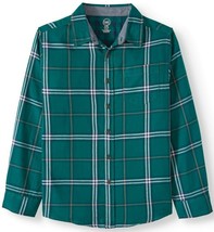 Wonder Nation Boys Long Sleeve Woven Button Shirt Large (10-12)  Antique... - $13.35