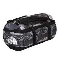 The North Face Base Camp Unisex Adults TNF Black  Gray Duffel Bag Small 50L - $108.00