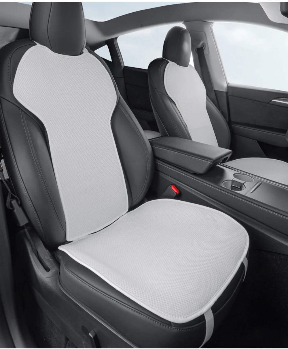 Ice Silk Car Seat Cover Cushion Compatible with Tesla Model 3/Y 2019-202... - $34.64+