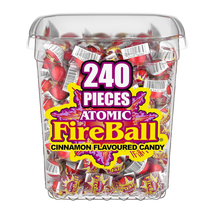 Atomic Fireballs Cinnamon Flavored Candy, 240 Individually Wrapped Pieces, 4... - £42.43 GBP