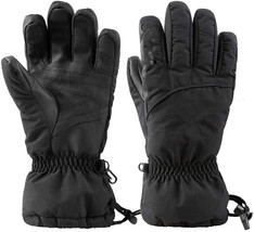 Ski Gloves - Insulated Warm Snow Gloves,Windproof Waterproof Breathable (Size:L) - £14.68 GBP