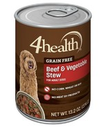 4health Grain Free Adult Beef and Vegetables in Gravy Wet Dog Food,1 Can... - $15.43 CAD